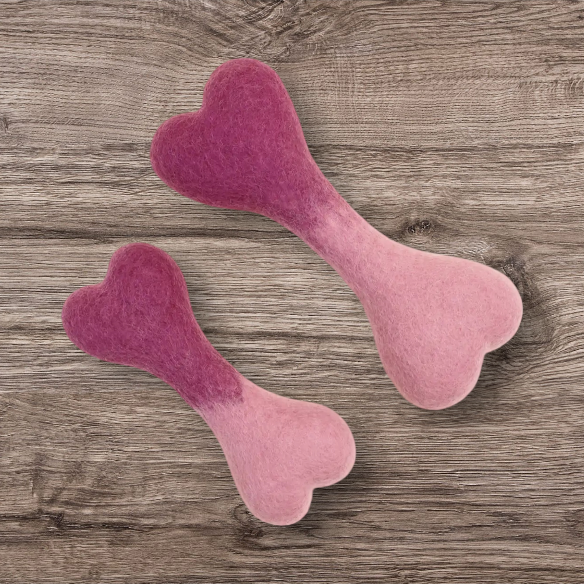 Ombre Wool Bone Toy