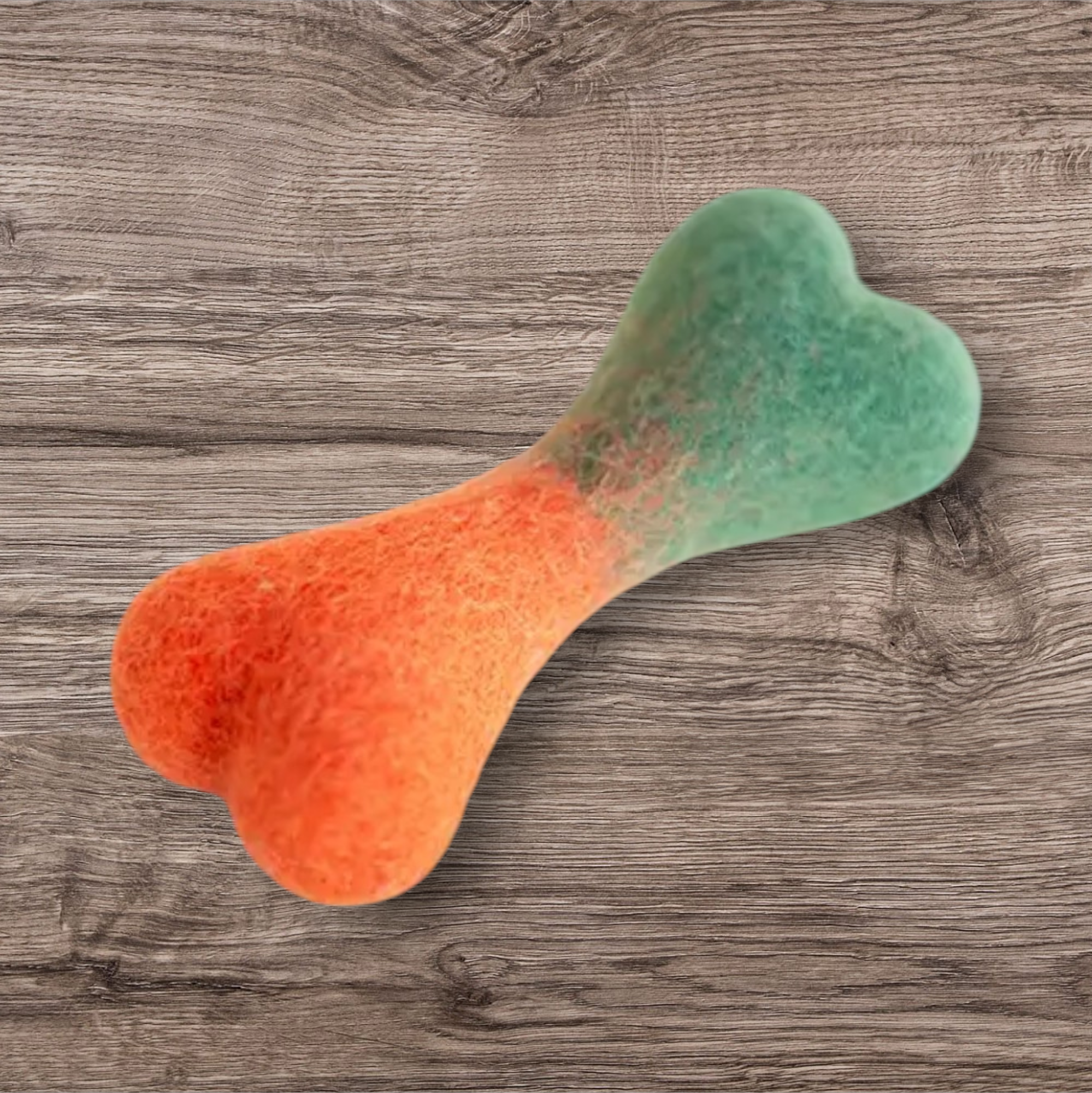 Ombre Wool Bone Toy